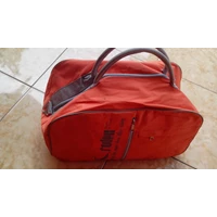 Large Orange Color Travel Handbag